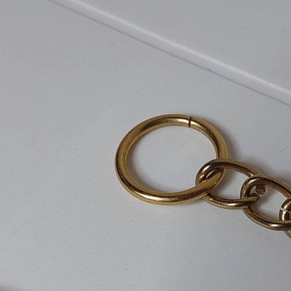 50.5 Inch Gold Tone Metal Belt - Picture 3 of 14